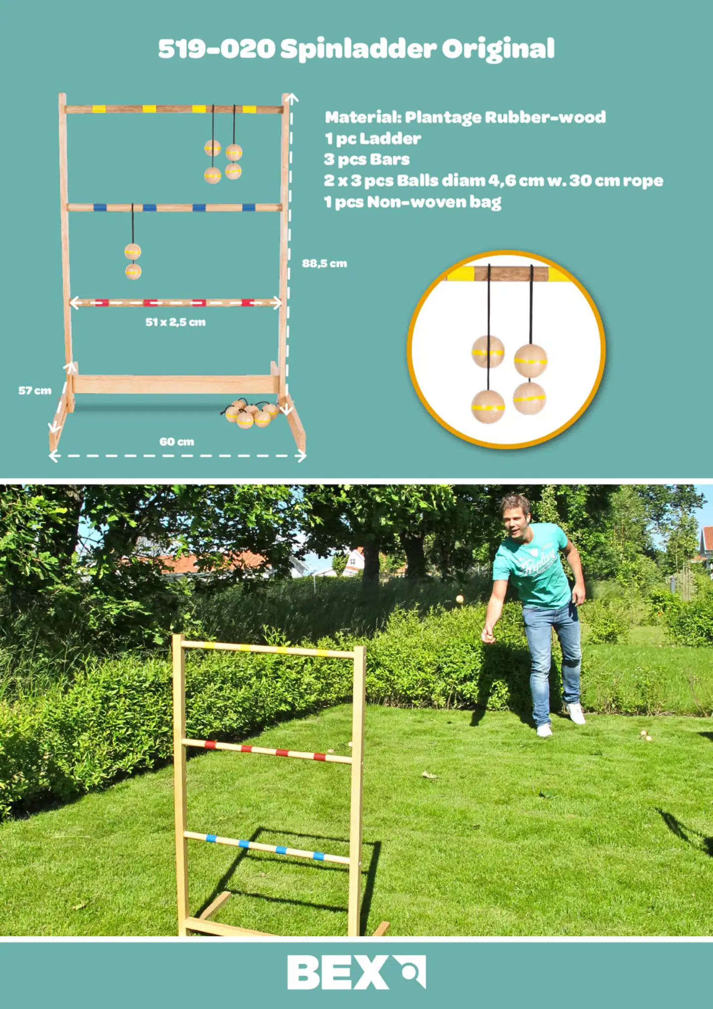 Bex Sport peli Spin Ladder Original - 8