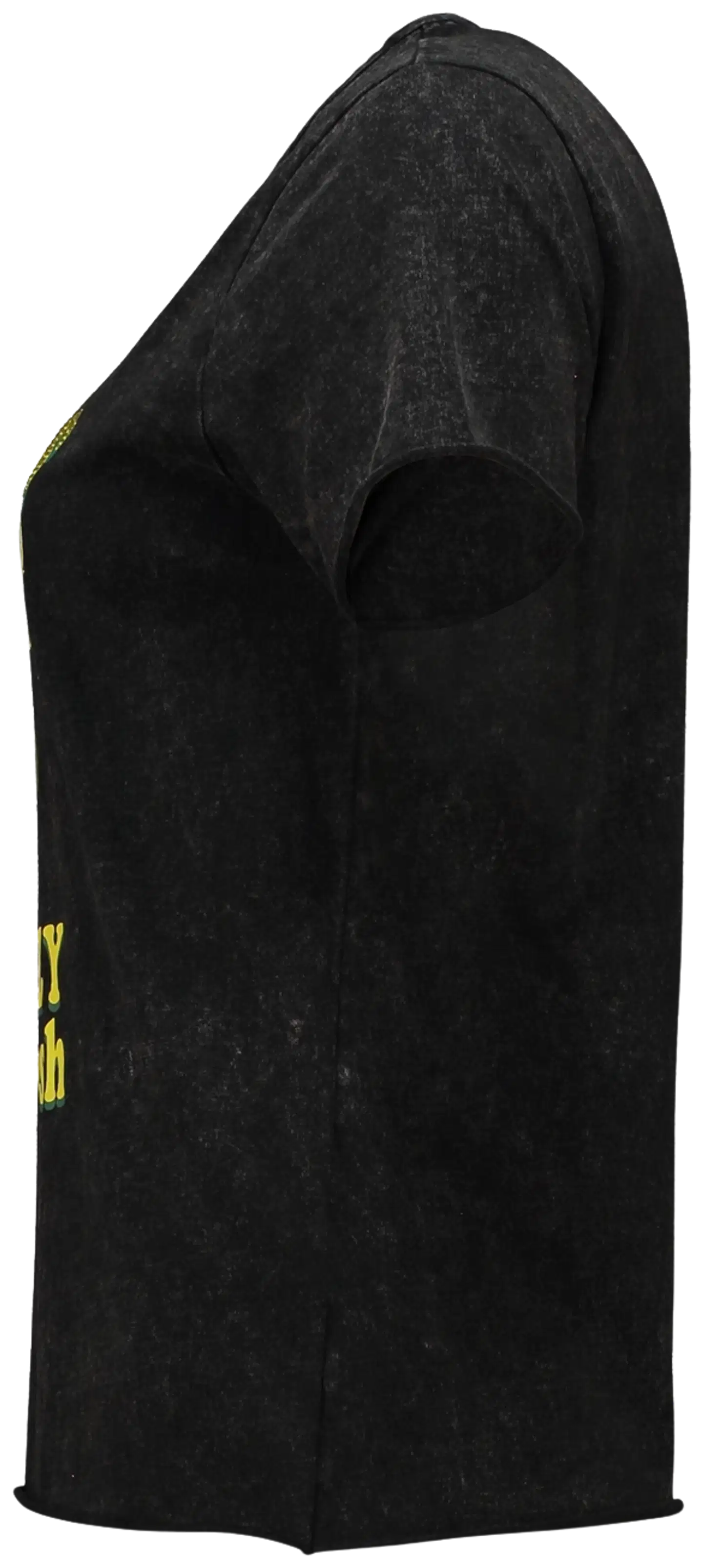 Hailys naisten t-paita Th44ea Glitter - Black washed - 2