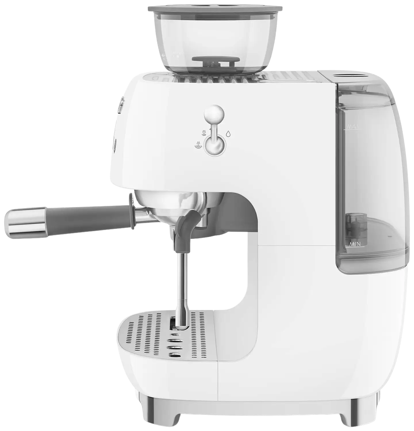 Smeg espressokeitin myllyllä valkoinen EGF03WHEU - 4