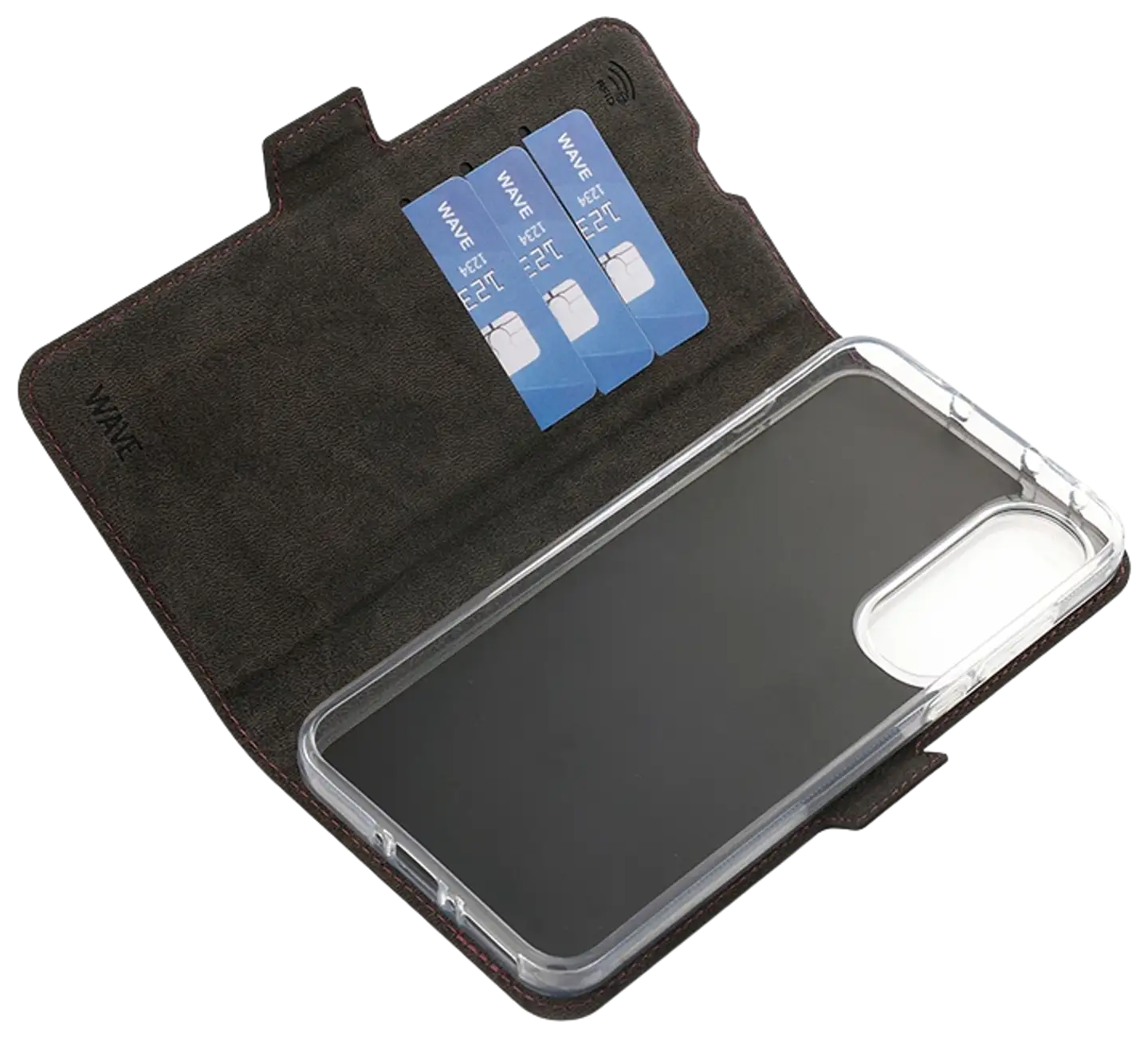 Wave Book Case, OnePlus Nord 5 5G, Smoky Sangria - 4