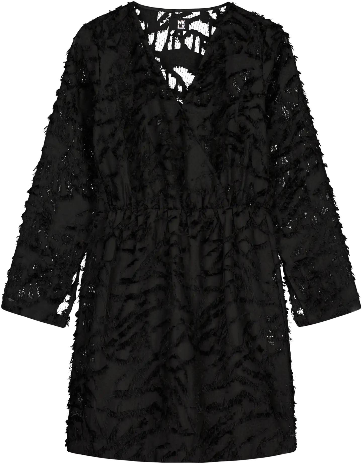 WKLY. naisten lyhyt juhlamekko 135724 - BLACK - 1