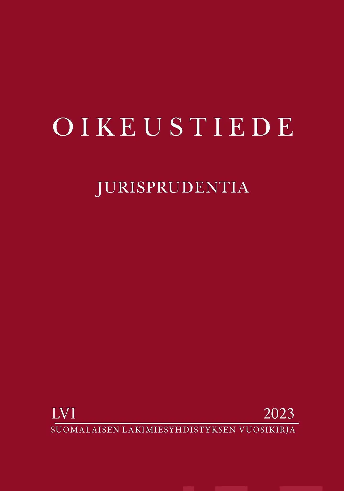 Oikeustiede-Jurisprudentia LVI:2023