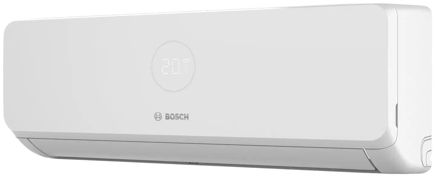 Bosch Climate 3200 w 26e viilentävä ilmalämpöpumppu valkoinen asennettuna - 3