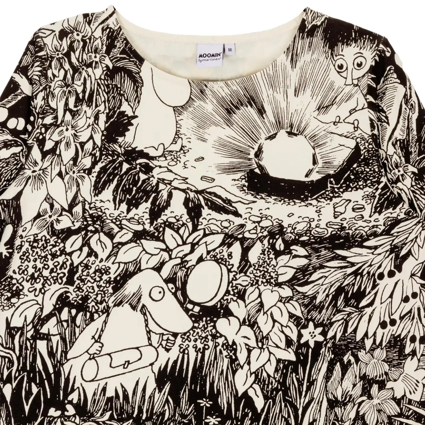 Muumi naisten tunika Sonja Rubiini 590693 - Kitti - 2