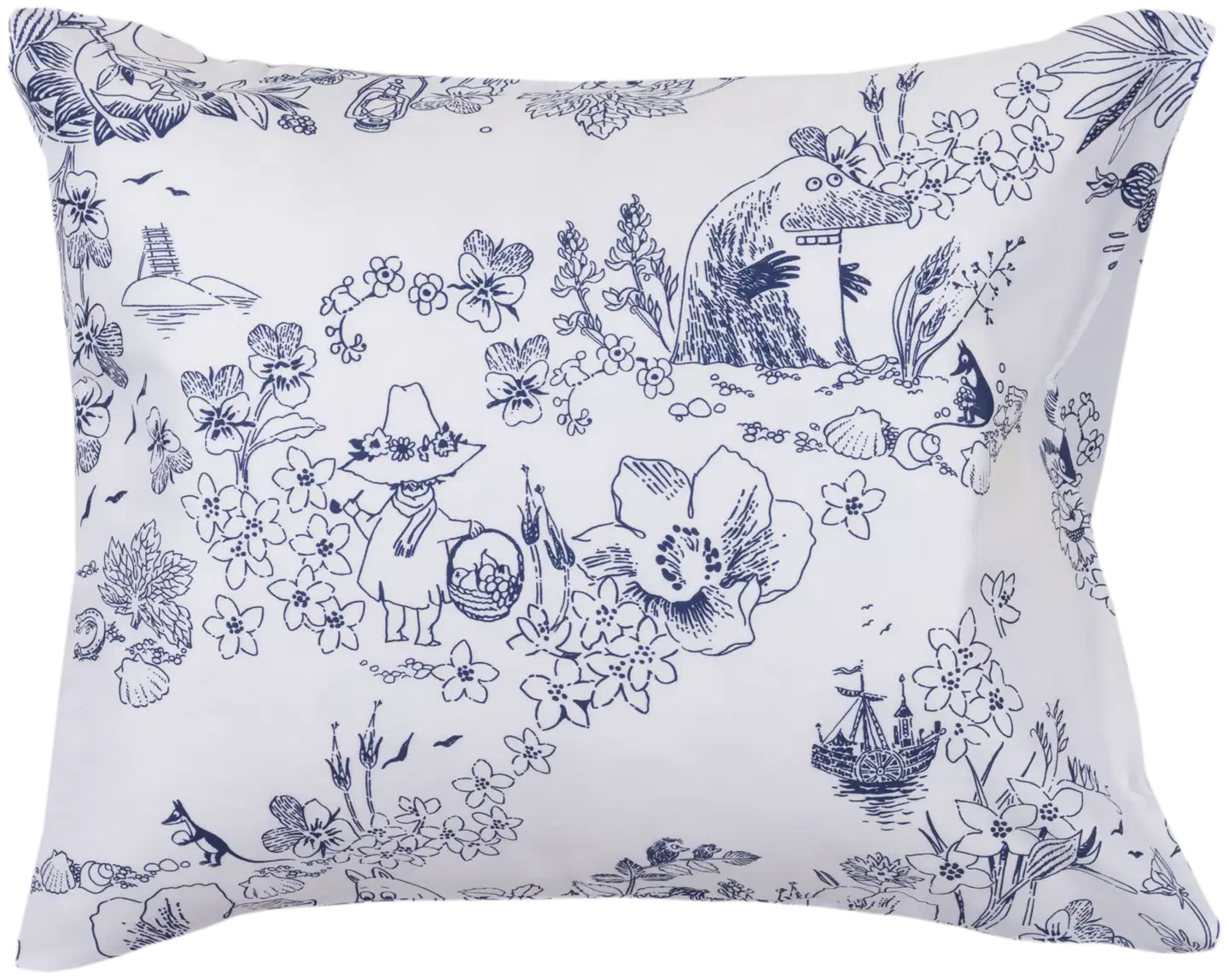 Moomin Arabia  Muumi tyynyliina 50x60cm Haru GOTS - 1