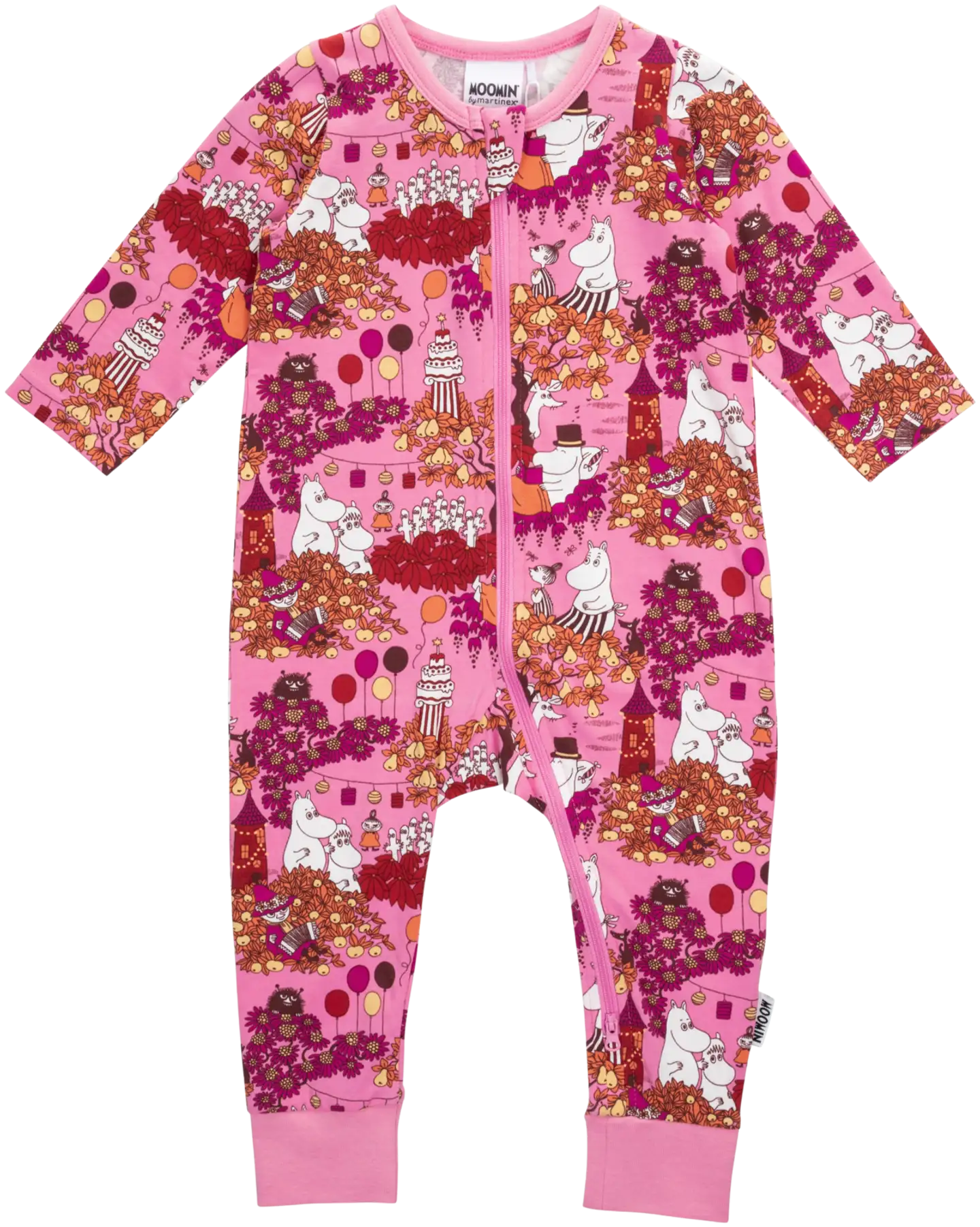 Martinex Muumi vauvojen pyjama Juhlahetki 588480 - Vaaleanpunainen - 1