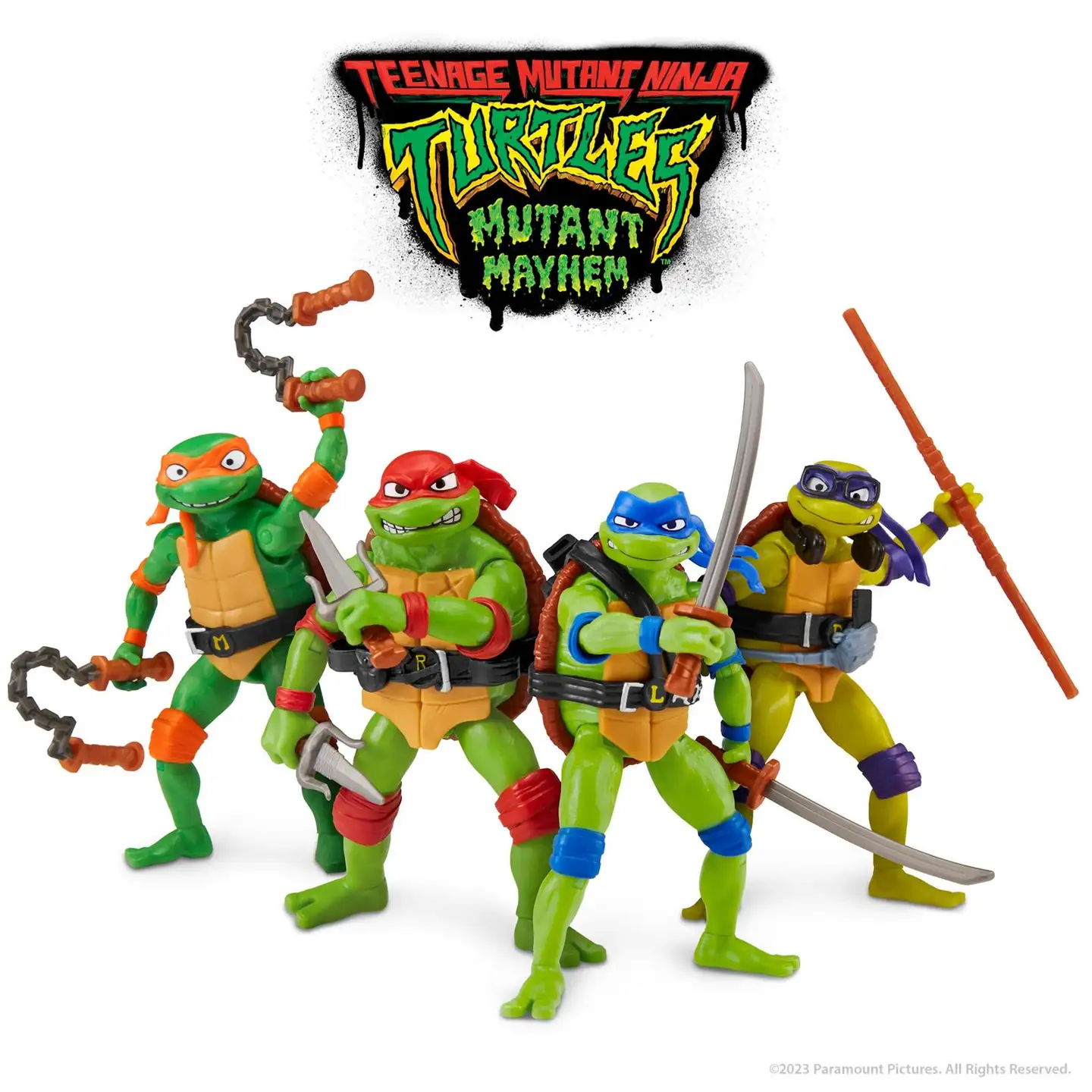 Turtles Mayhem Perus Figuurit 12 cm - 2