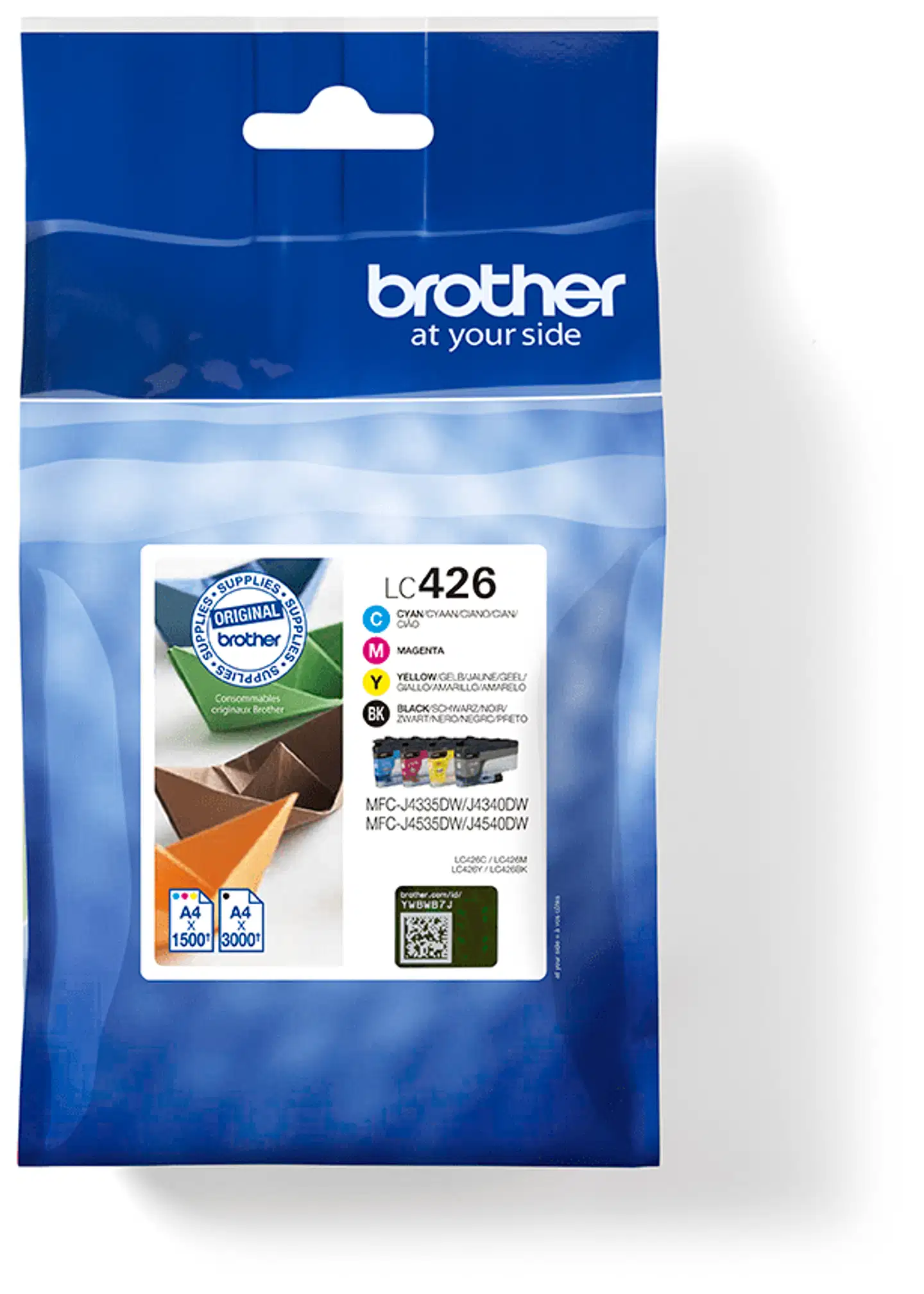 Brother mustepatruuna LC426VAL BK/C/M/Y - 1