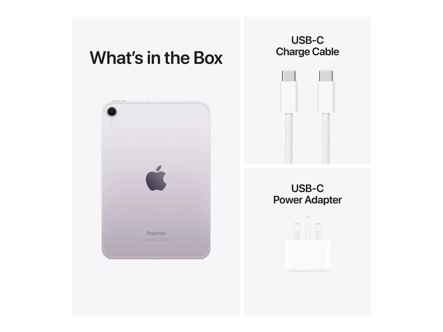 Apple iPad Mini (2024) WiFi + Cellular 256GB Violetti - 7