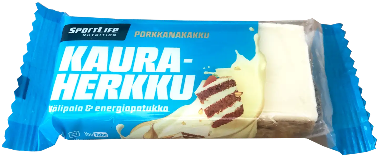 SportLife Nutrition Kauraherkku 70g Porkkanakakku energiapatukka