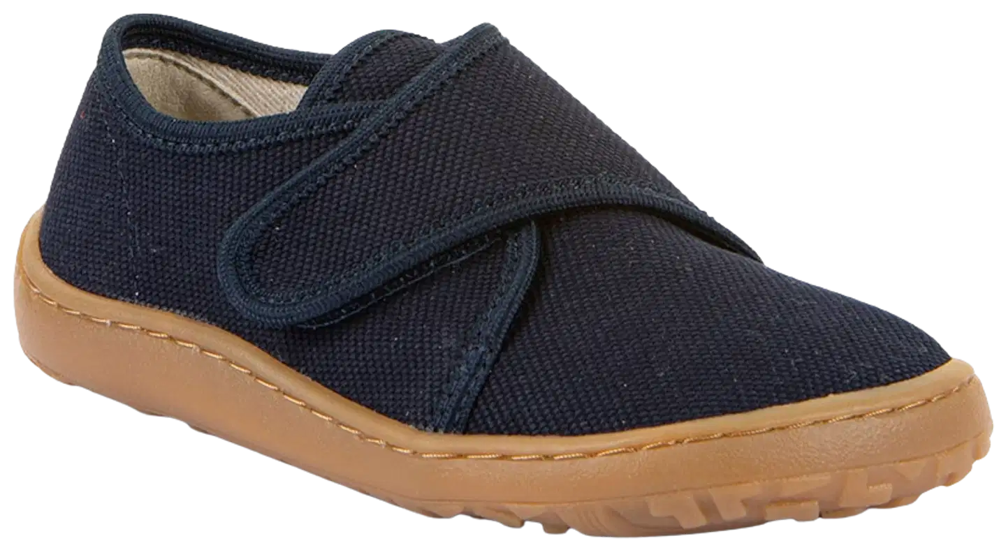 Froddo lasten paljasjalkakenkä Canvas Velcro - Dark blue - 2