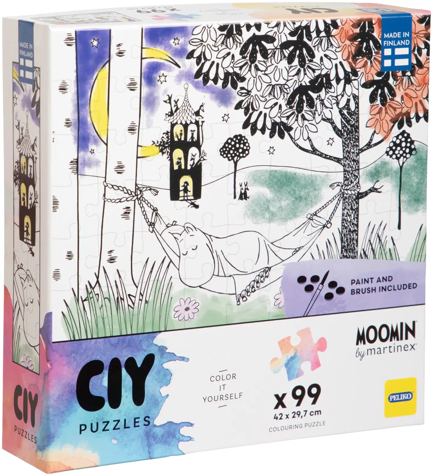 Peliko Muumi palapeli CIY 99 palaa vesivärit - 5