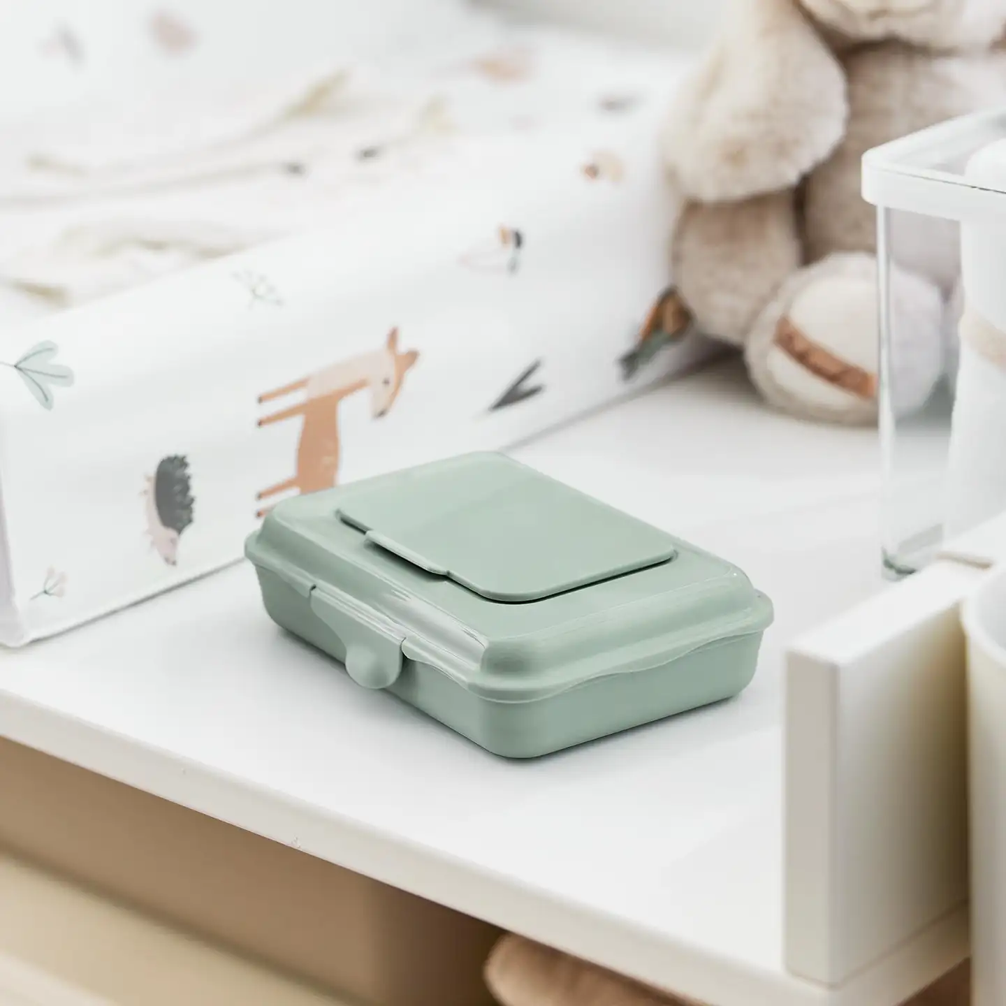 Rotho puhdistusliinalaatikko wipes TILO XL vihreä - 2