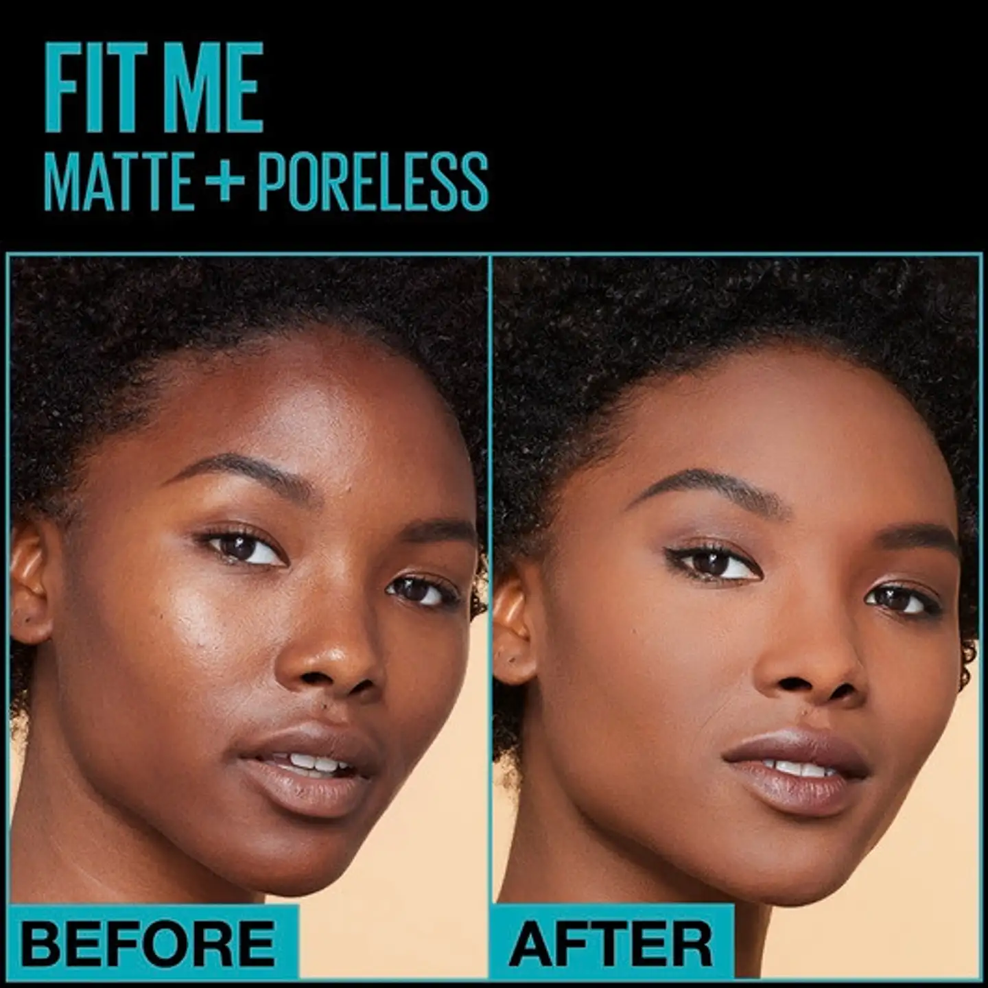 Maybelline New York Fit Me Matte+Poreless -meikkivoide 128 Warm Nude 30ml - 4