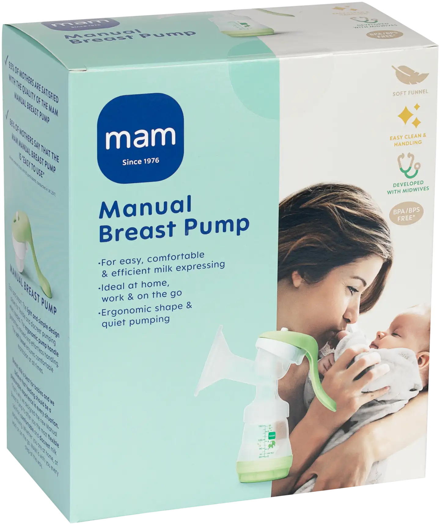 MAM Manual käsikäyttöinen rintapumppu