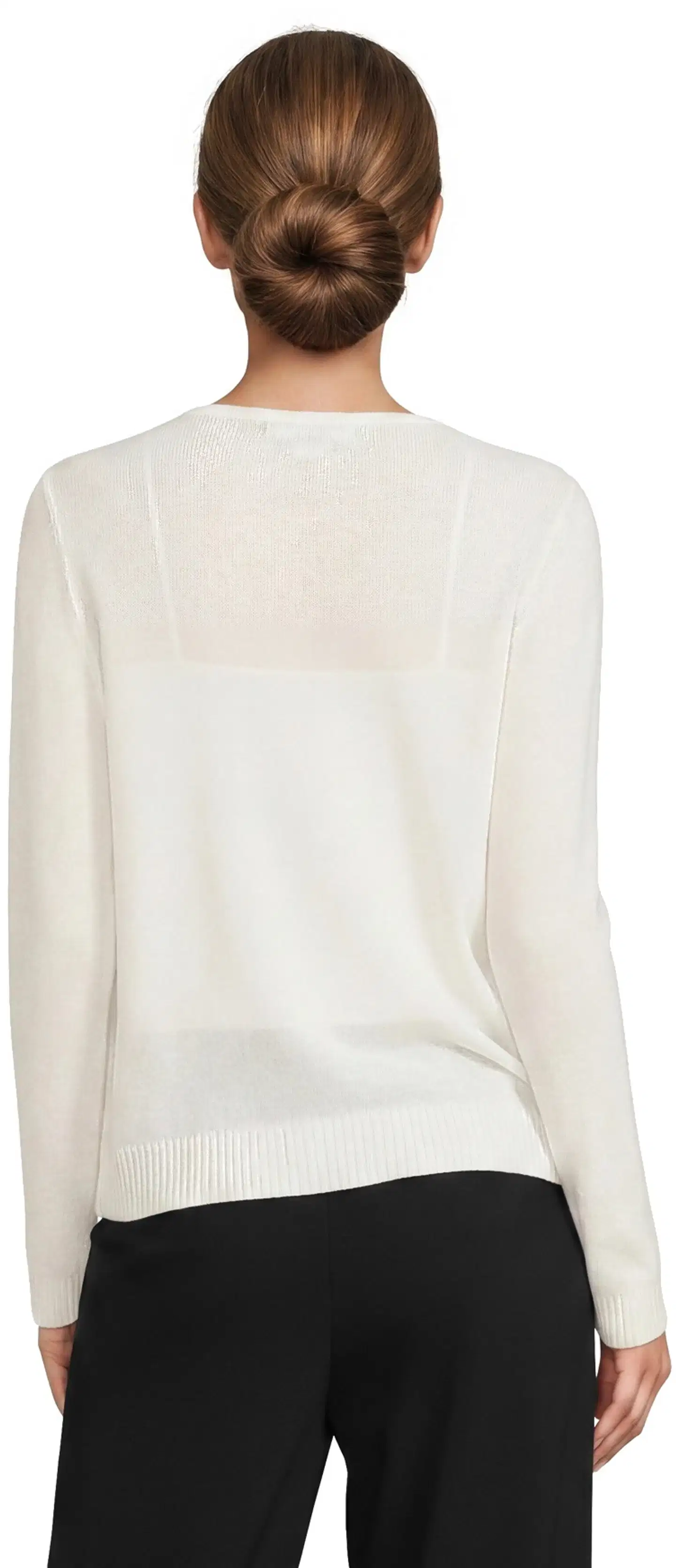 London Fog naisten villaneule 213L265001 - white - 4