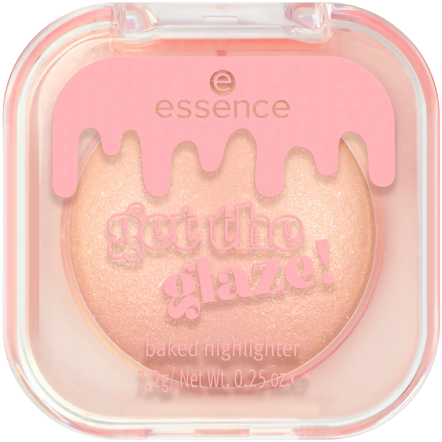 essence get the glaze! baked highlighter 01 Donut worry, be glazy! 7.2 g - 1