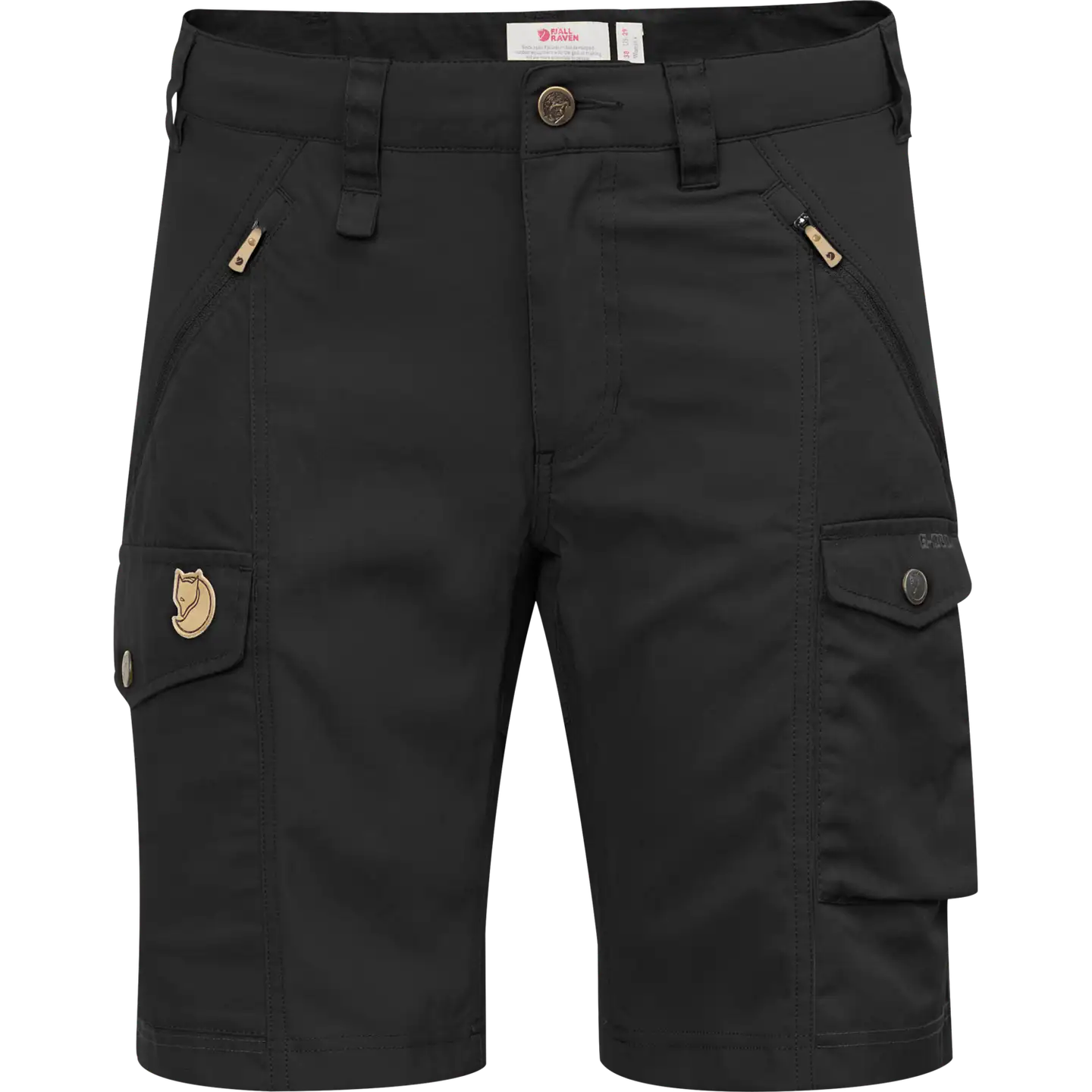 Fjällräven shortsit Nikka Shorts Curved W - BLACK