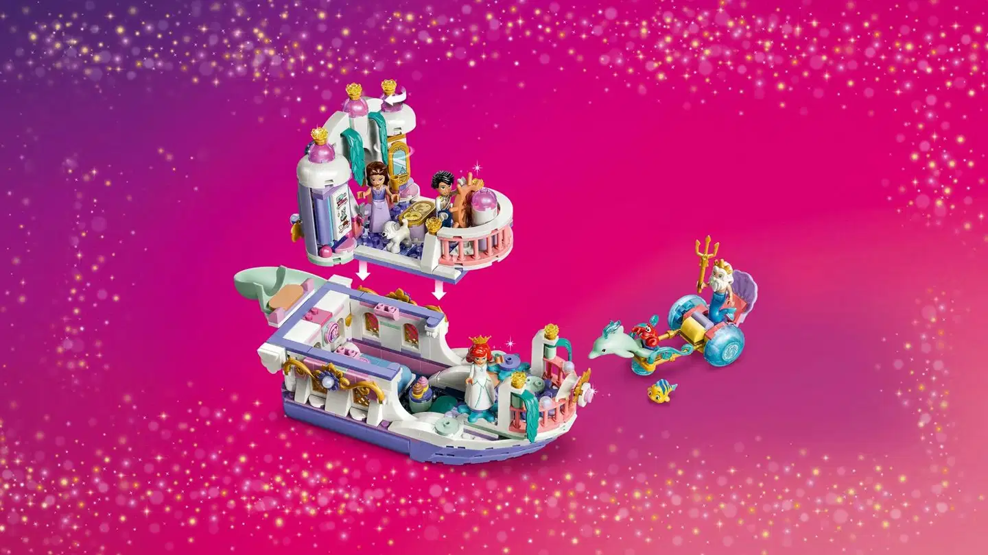 LEGO® Disney Princess 43299 Arielin kuninkaallinen häävene - 7
