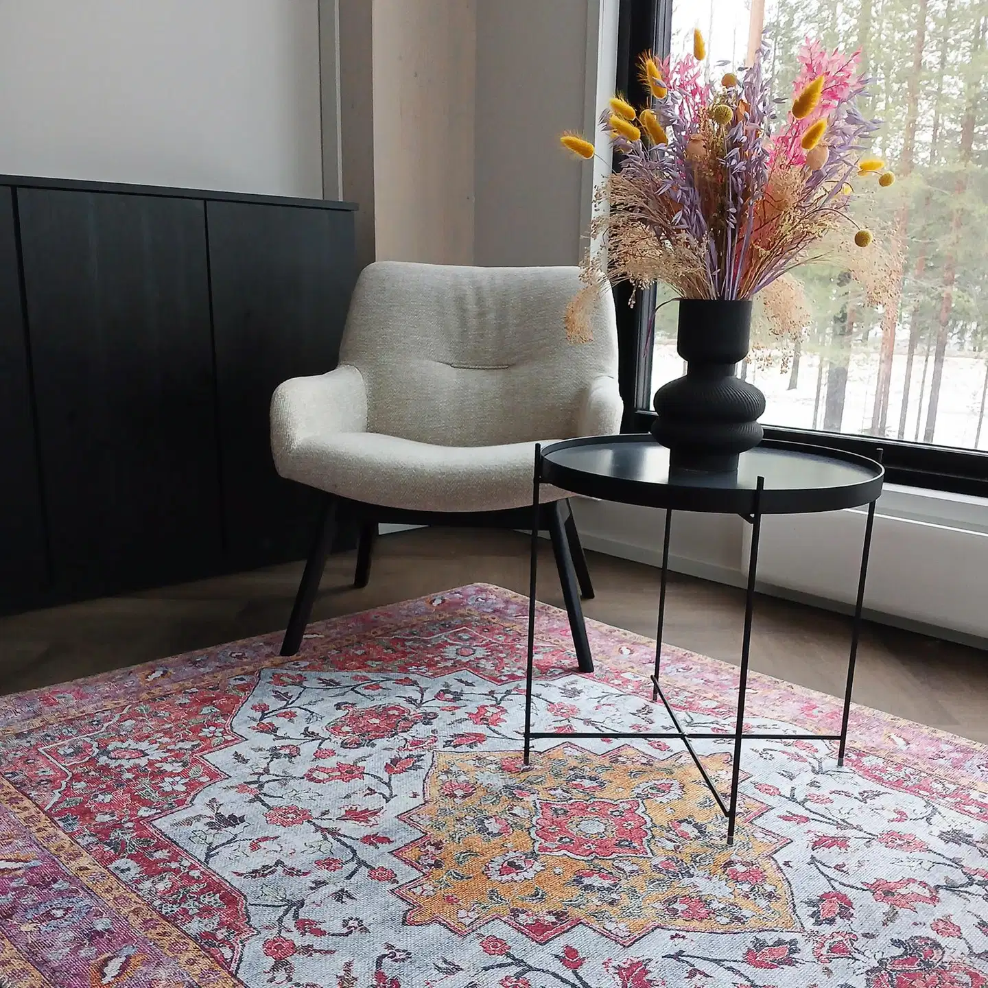 ihankotona matto Aya 200x290 cm punainen - 5