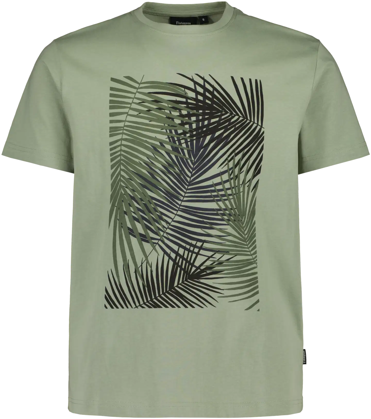 Finlayson miesten T-paita Palma - Sage Green - 1