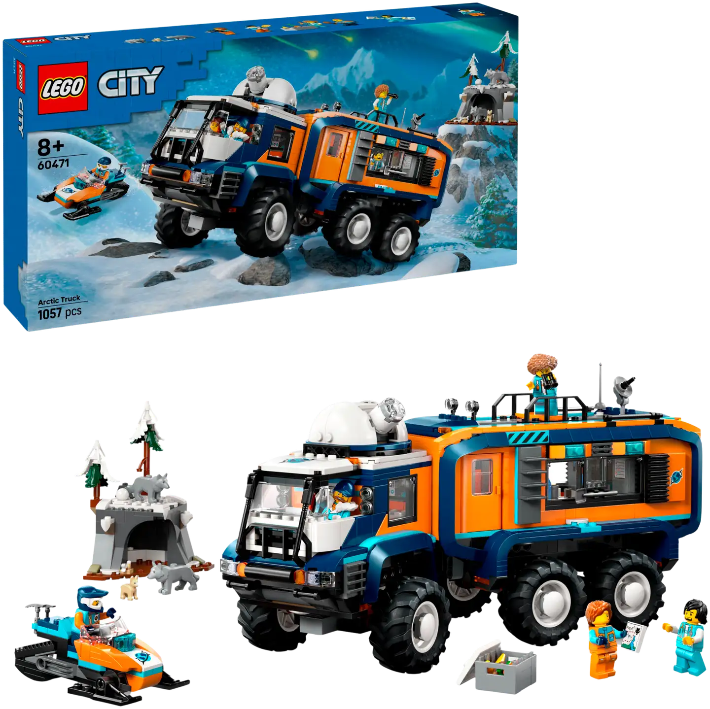 LEGO® City Exploration 60471 Arktisten tutkimusretkeilijöiden tiedelaboratoriorekka - 1