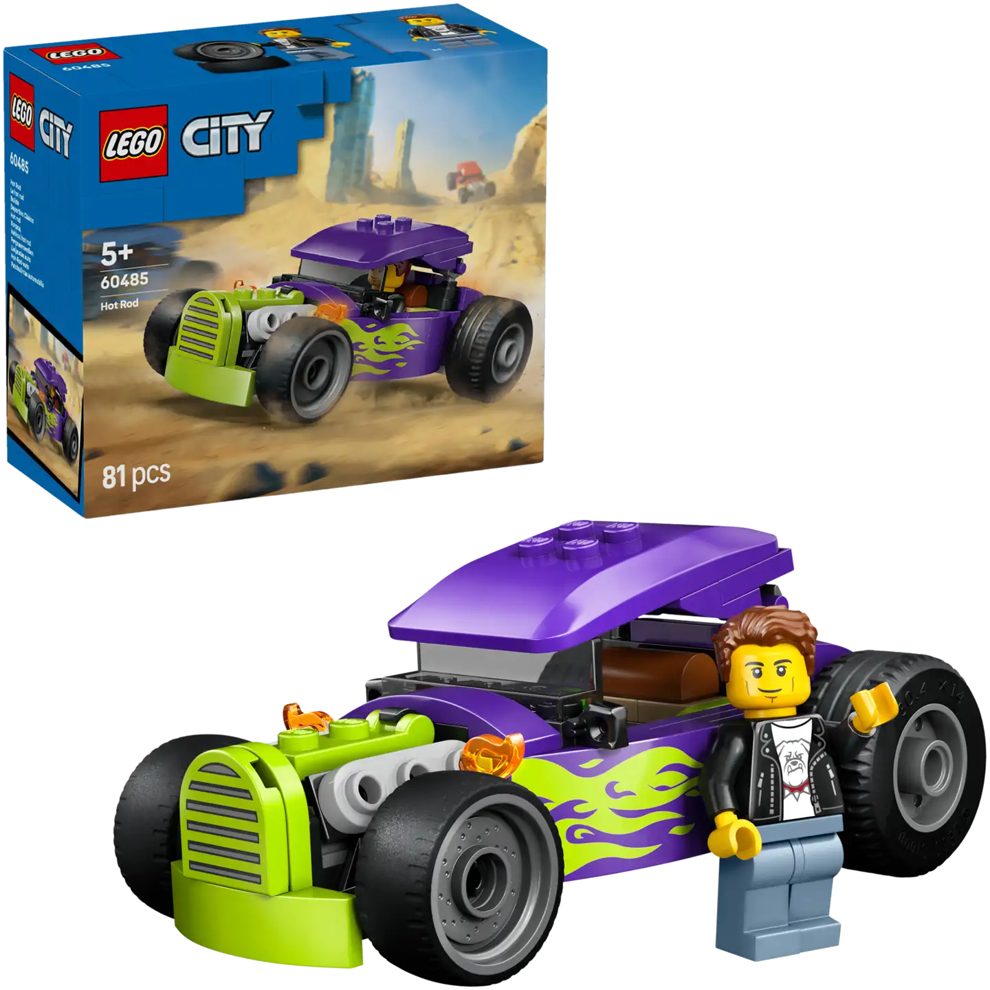 LEGO® City Great Vehicles 60485 Hot rod ‑auto - 1