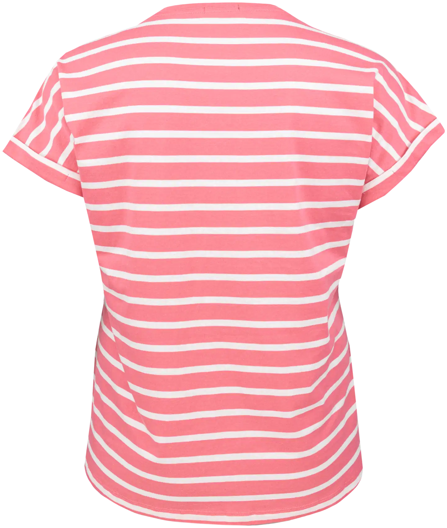 House naisten raidallinen t-paita 213HP16133, D-mitoitus - Confetti/white - 2