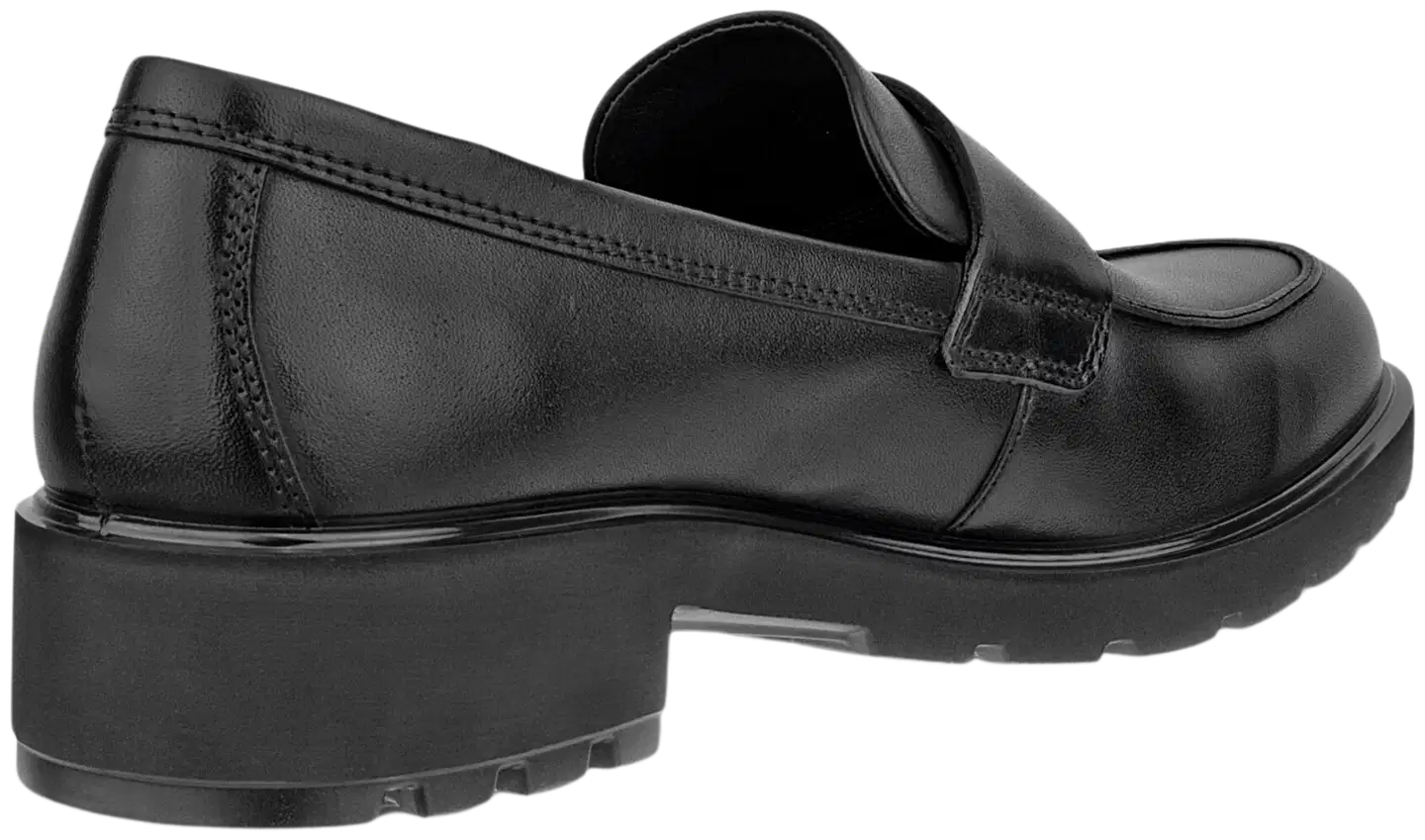 Ecco naisten nahkaloafer Metropole Vienna - Black - 9