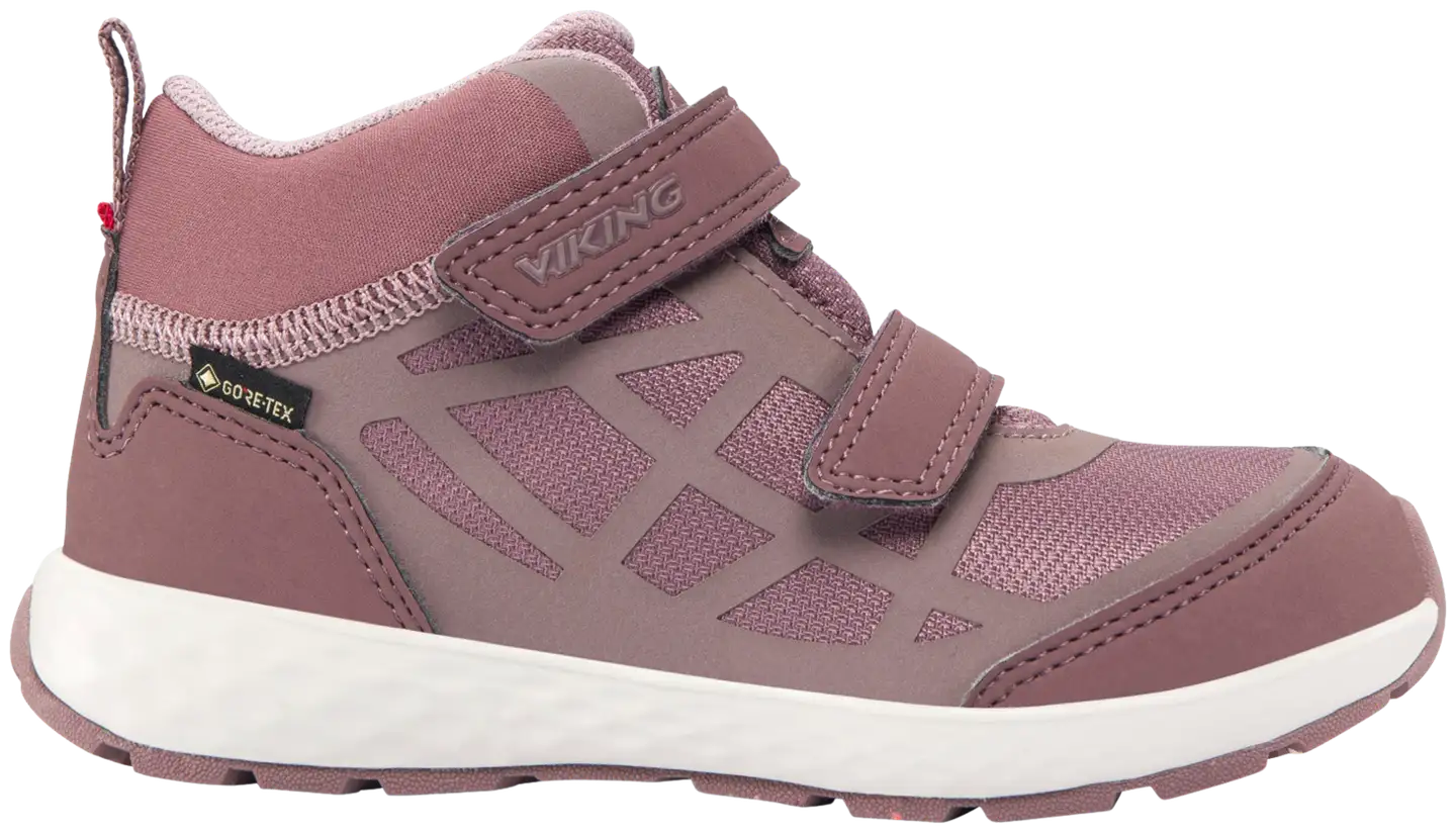 Viking lasten GoreTex-ulkoilukenkä Veme Mid - Antiquerose - 1