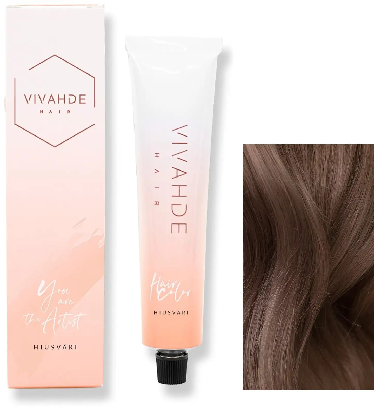 Vivahde Hair 8 A Tuhka hiusväri  60 ml - 1