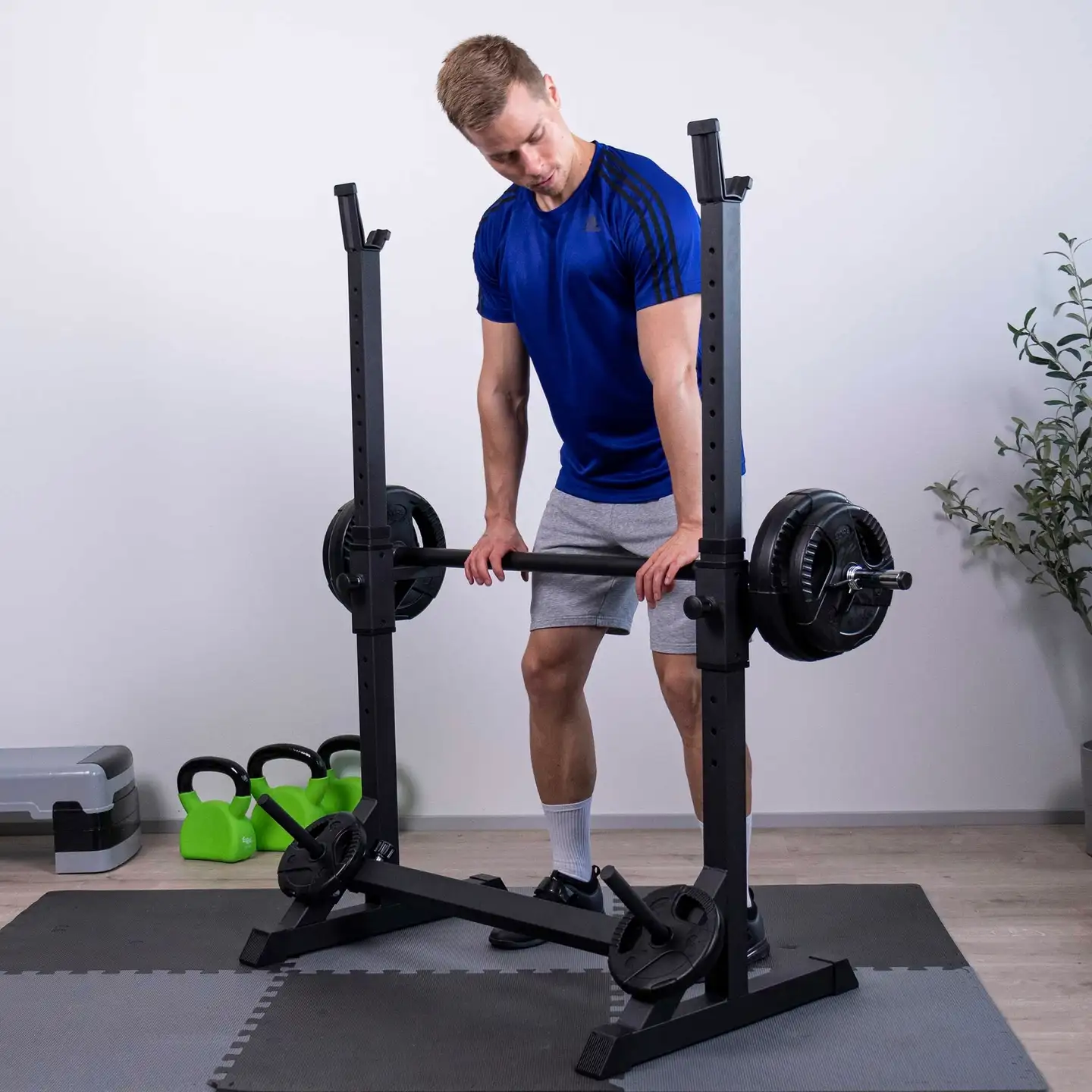 Core Half Rack 107X60X150 Cm, Musta - 6