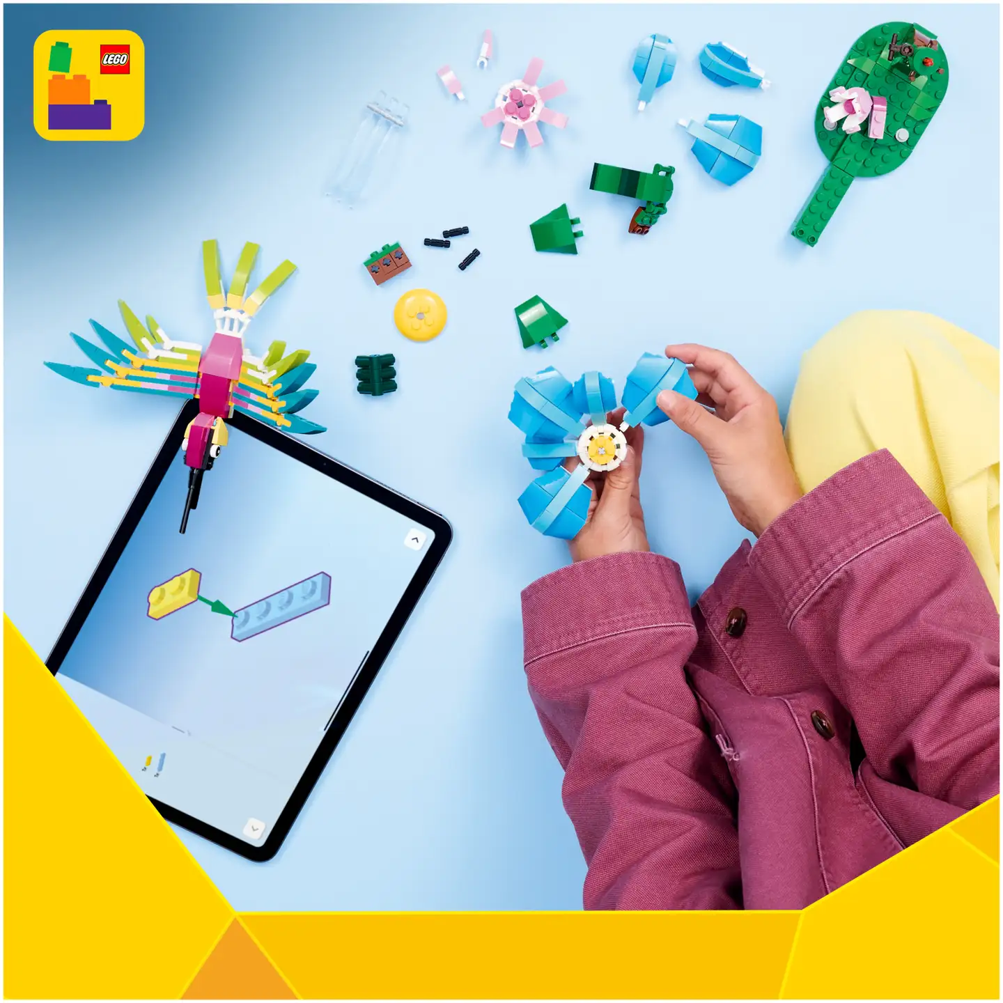 LEGO® LEGO Creator 31384 Villieläimet: Värikäs kolibri - 3