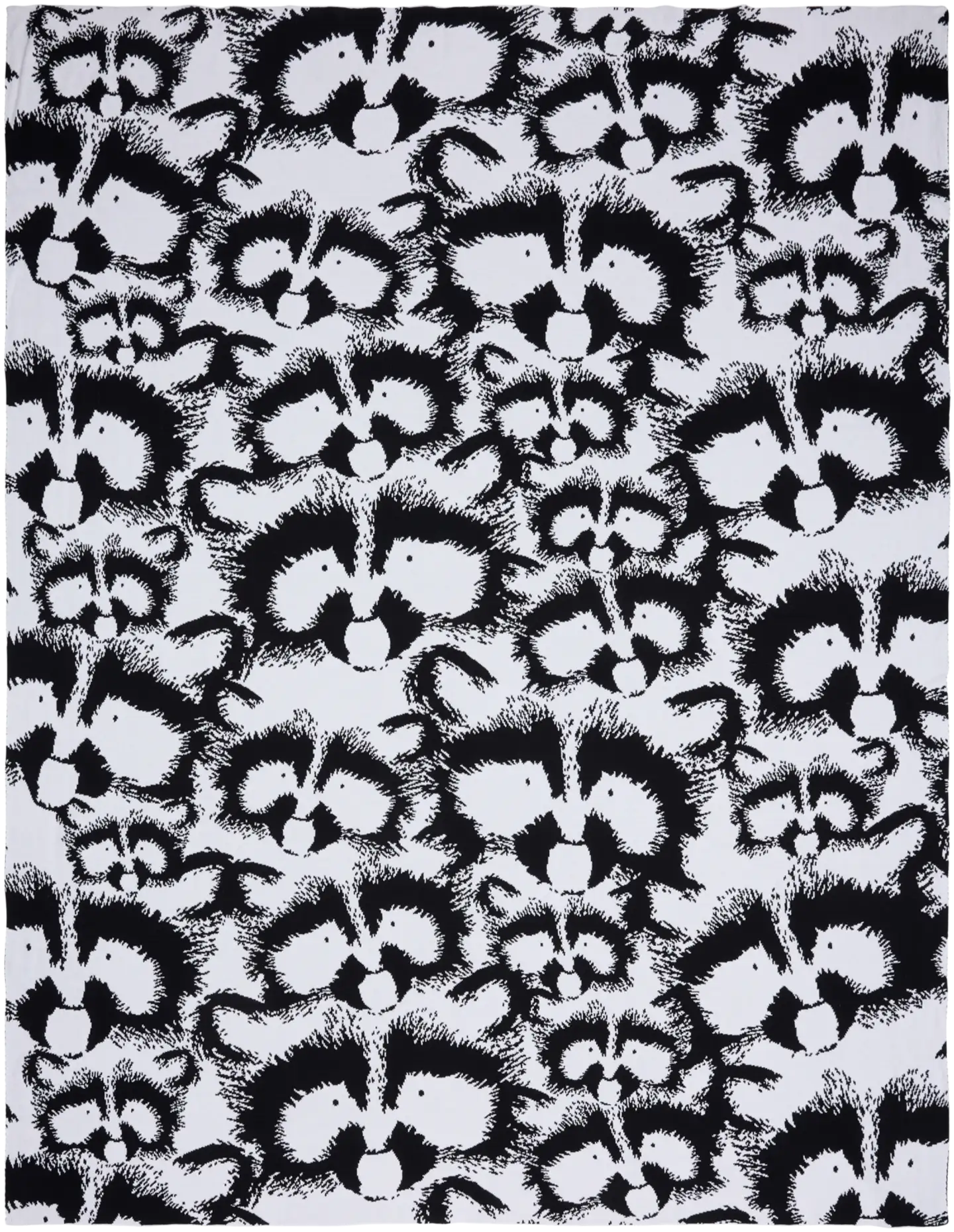 Finlayson neulostorkkupeitto Pesue 125x150cm musta/valkoinen - 3