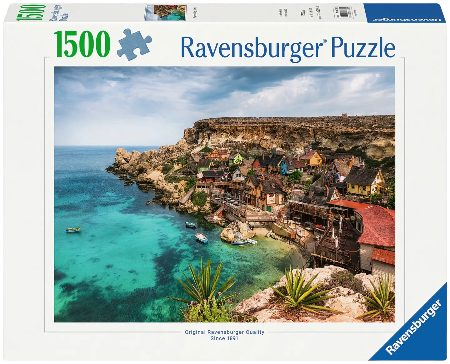 Ravensburger palapeli 1500 palaa, erilaisia - 4