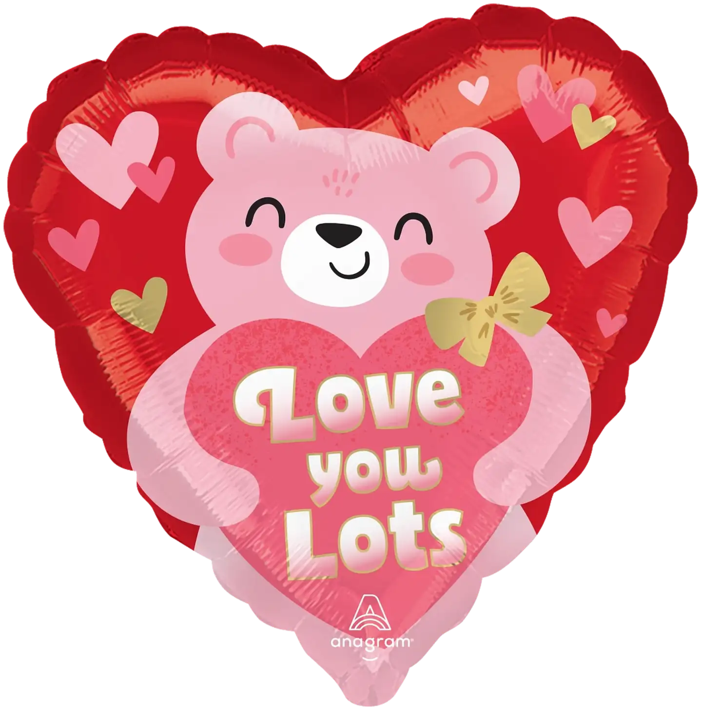 Rakkausnalle, love you foliopallo