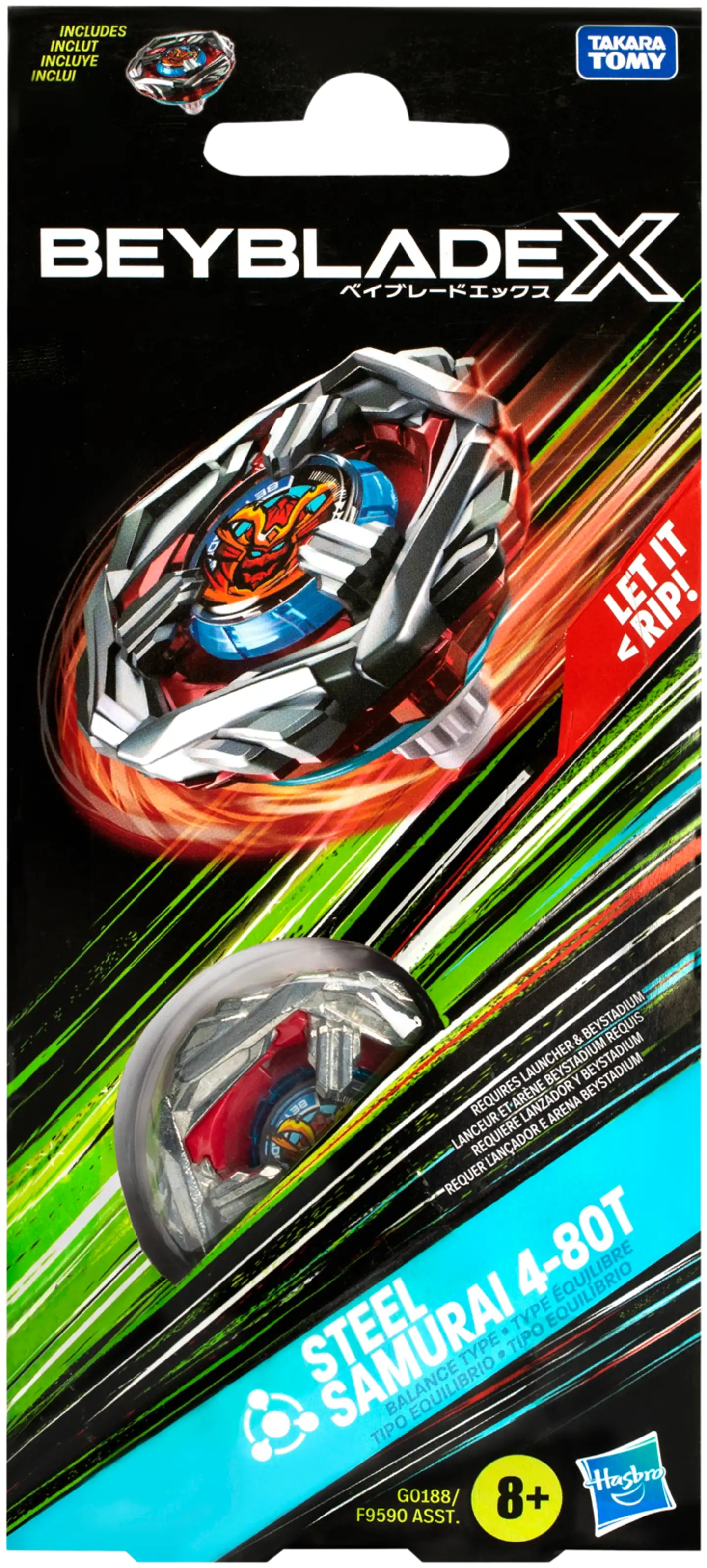 Beyblade hyrrä X Booster, erilaisia - 7