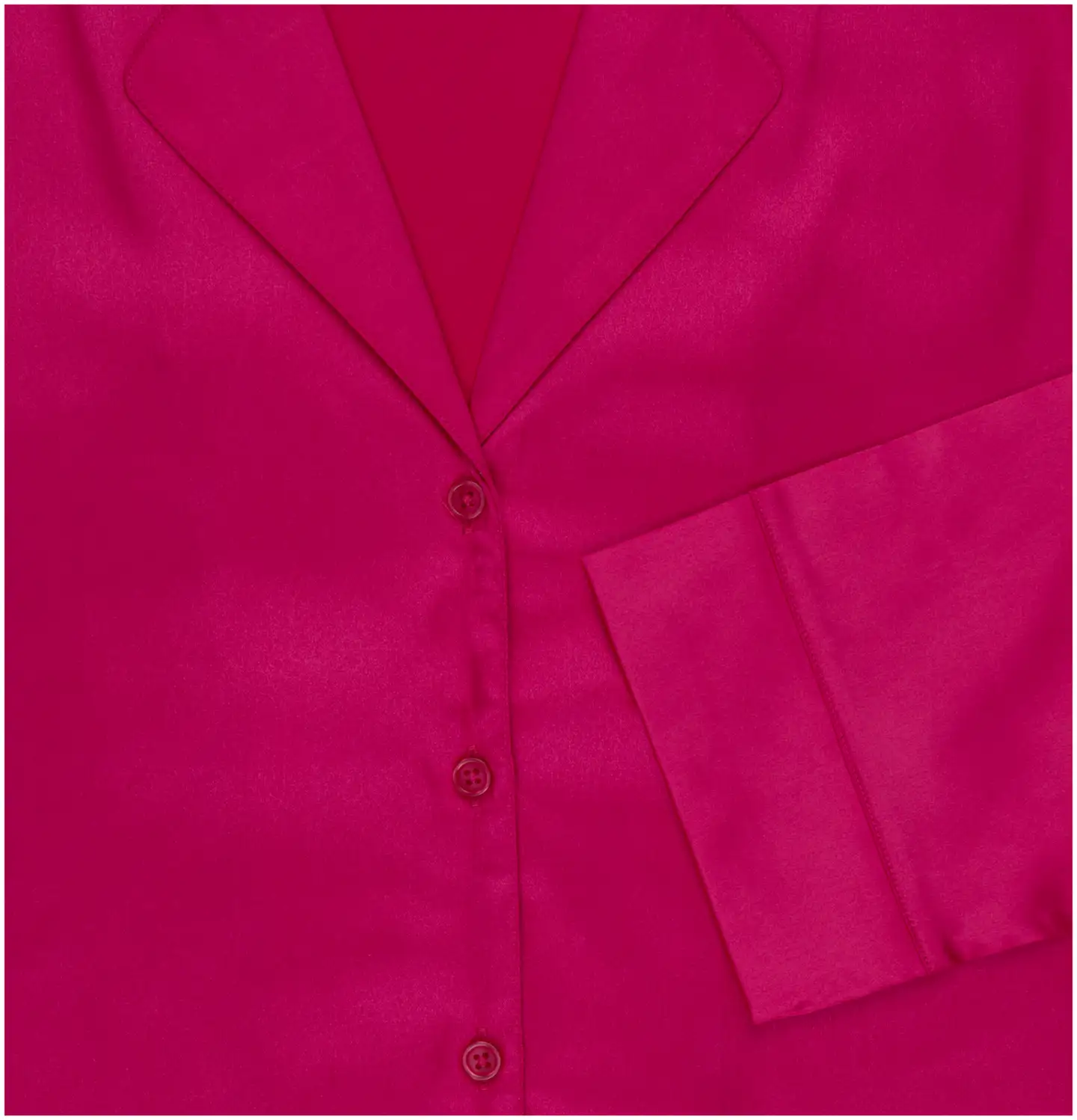 Actuelle naisten satiinipyjama 212A382526 - Fuchsia purple - 3