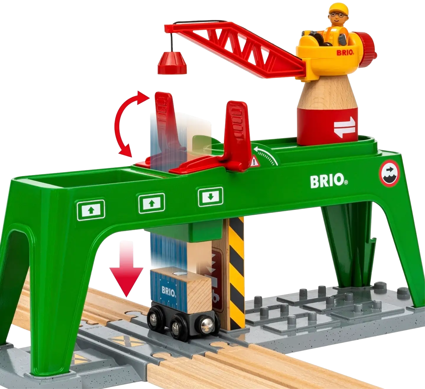 BRIO Konttinosturi - 7