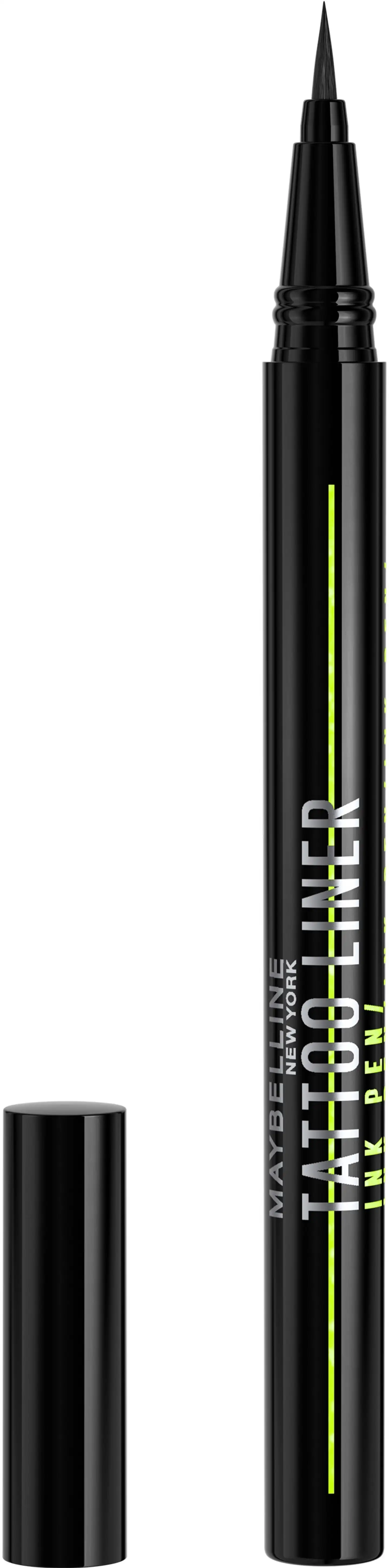 Maybelline New York Tattoo Liner Ink Pen 880 Jet Black nestemäinen silmänrajausväri 1ml - 1