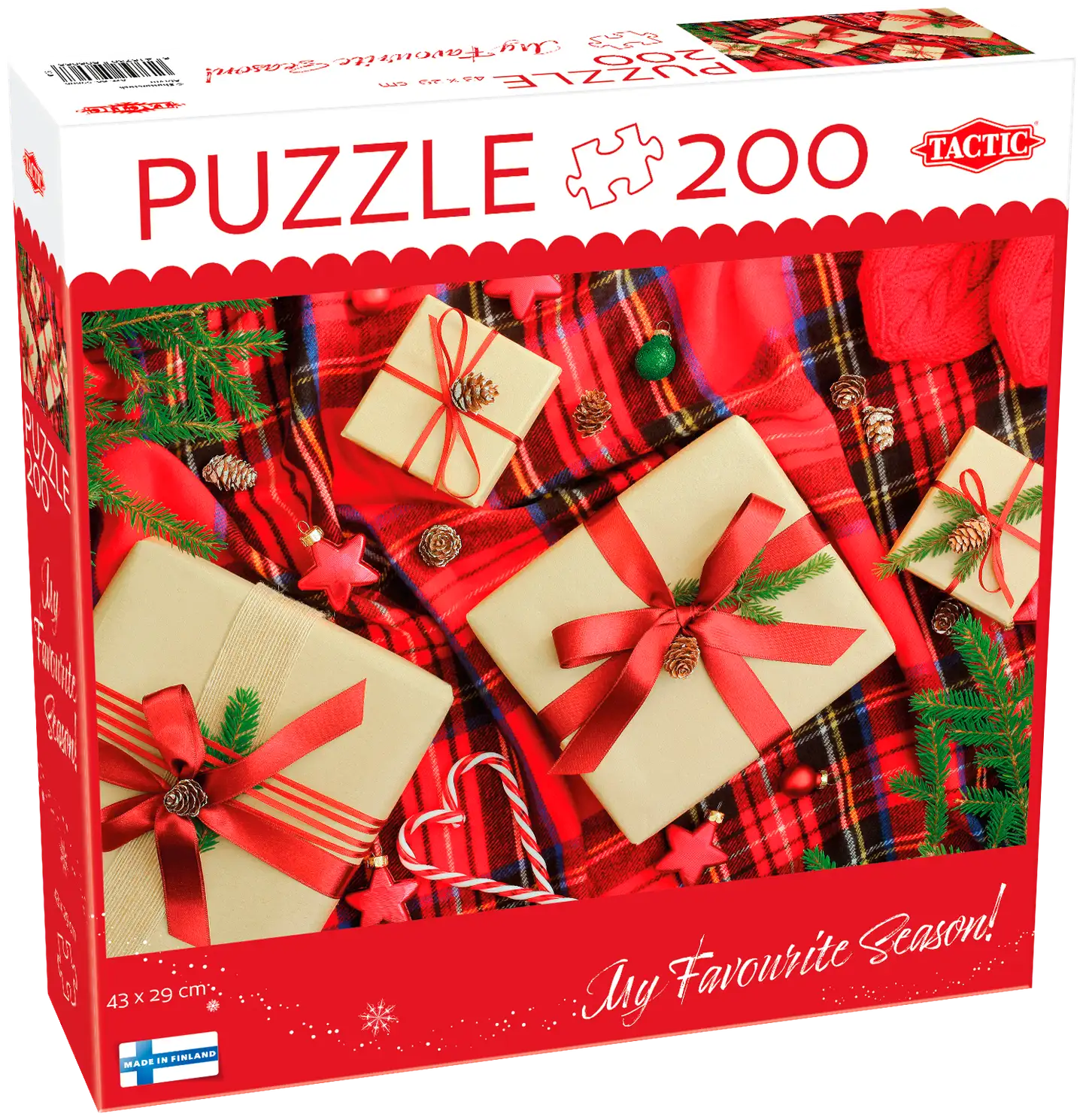 Tactic palapeli Christmas presents 200 palaa