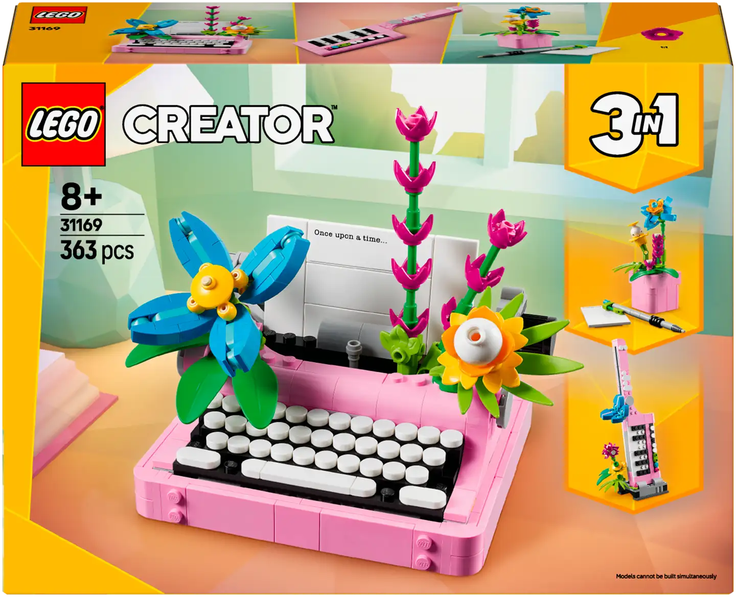 LEGO® Creator 31169 Kirjoituskone ja kukat - 2