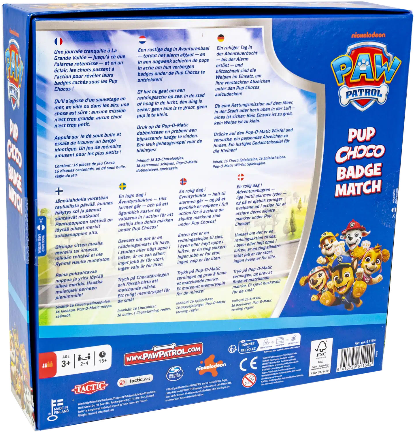 Tactic Lautapeli Ryhmä Hau Choco - 8