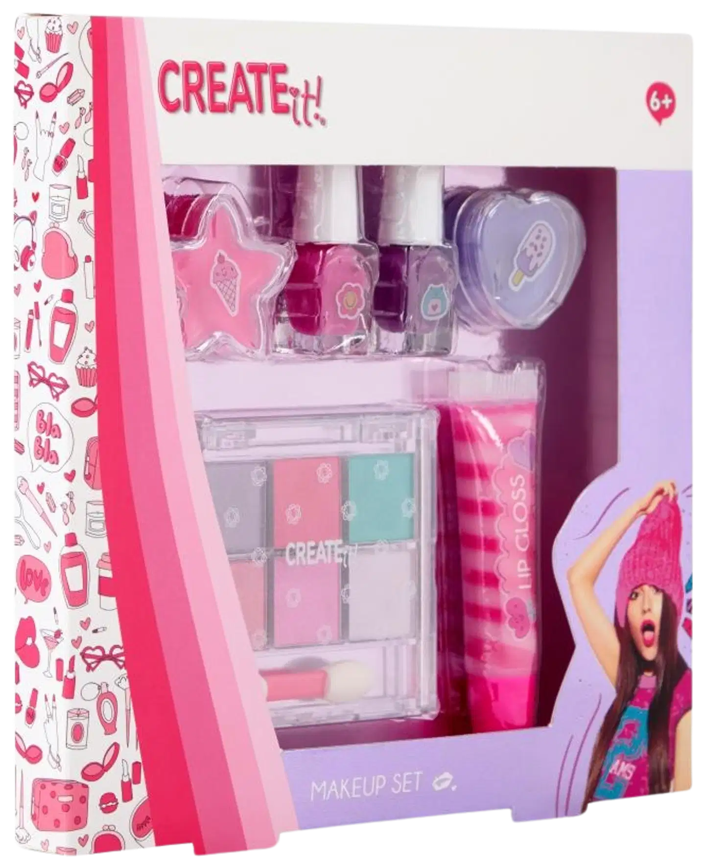 Create It! meikkisetti Pink Lilac Star - 4