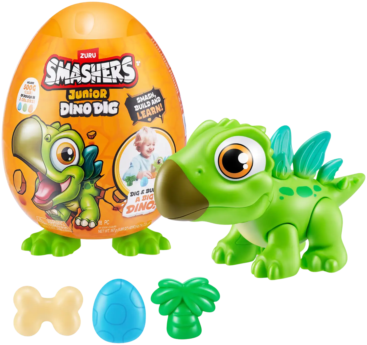 Smashers yllätyslelu Junior Dino Dig Small Egg Series 1 - 4