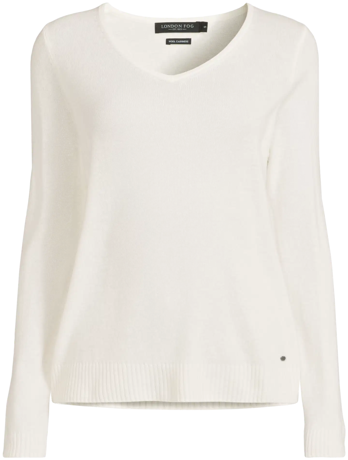 London Fog naisten villaneule 213L265001 - white - 2