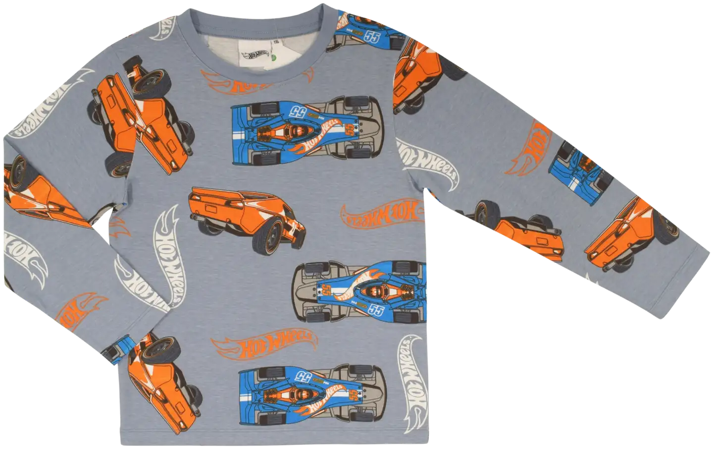 Hot Wheels lasten trikoopaita - SINIHARMAA