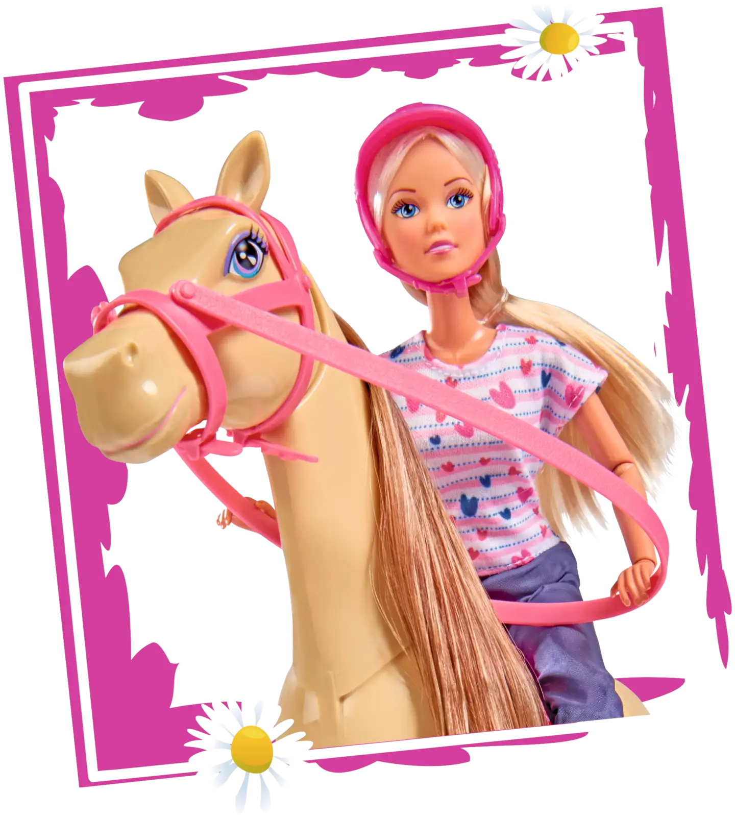 Simba Steffi Love ja hevonen, Riding Tour -leikkisetti - 3