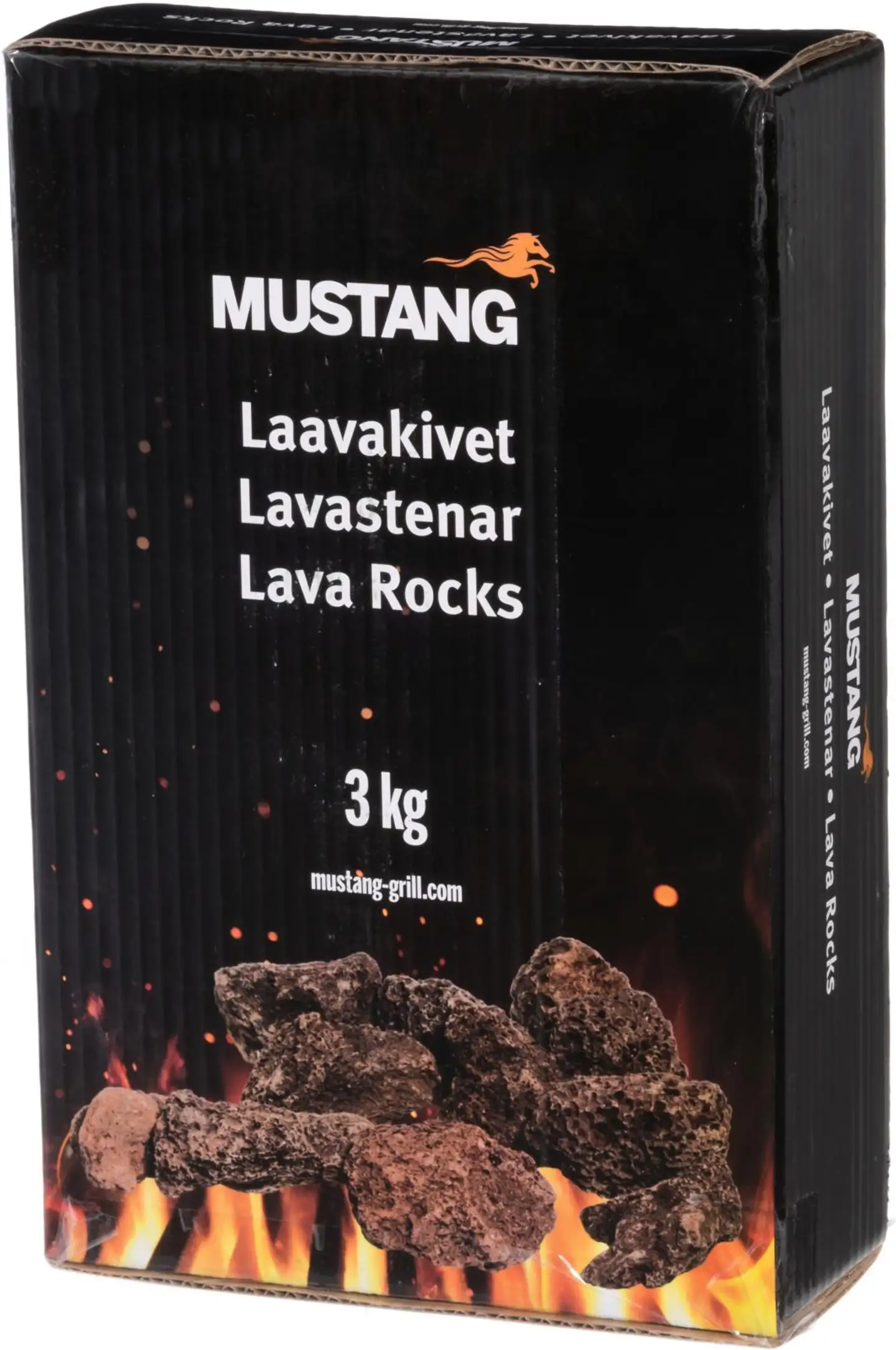 Mustang Laavakivet 3 kg - 2