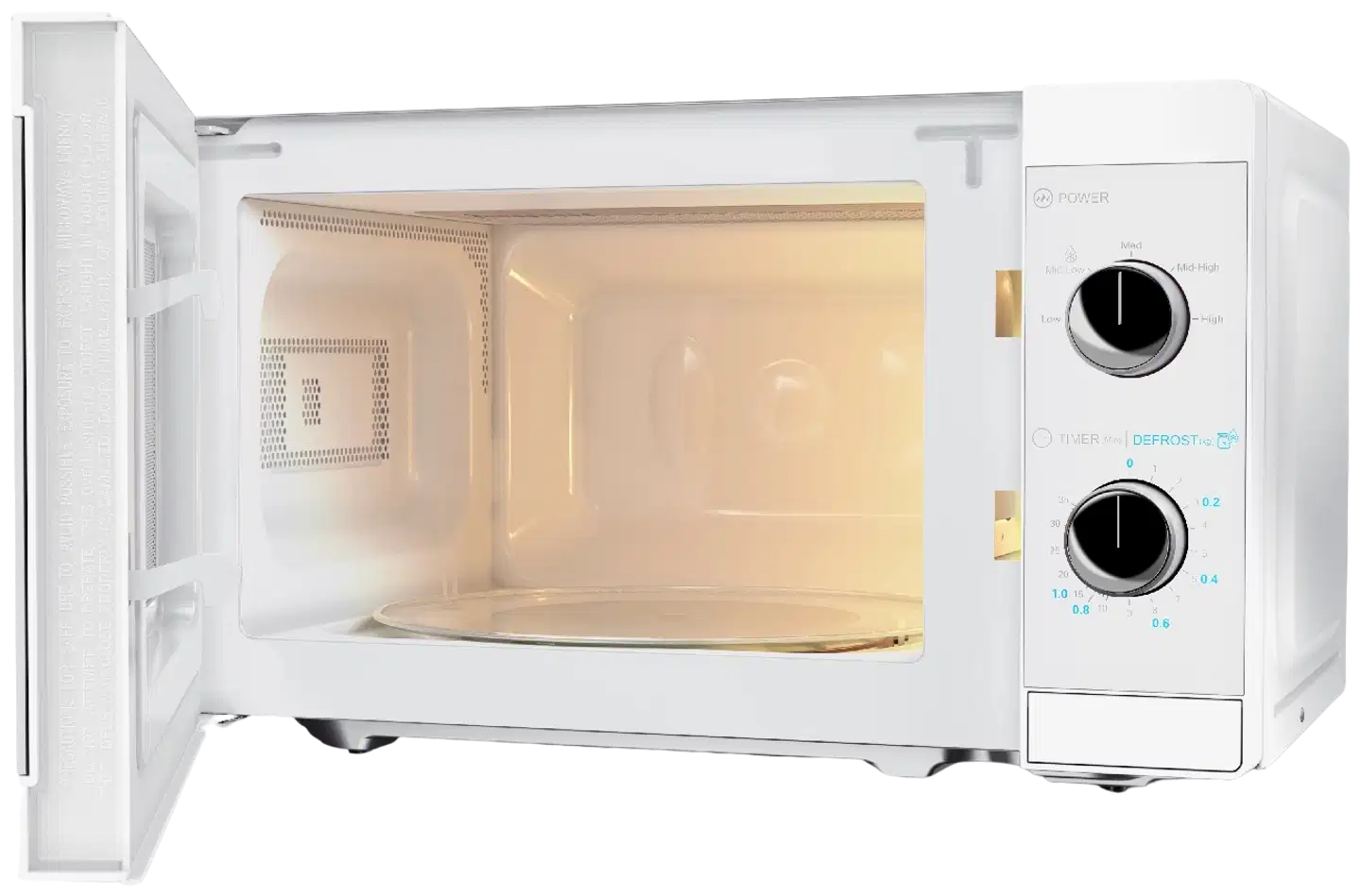 Sharp mikroaaltouuni YC-MS01EC valkoinen - 4